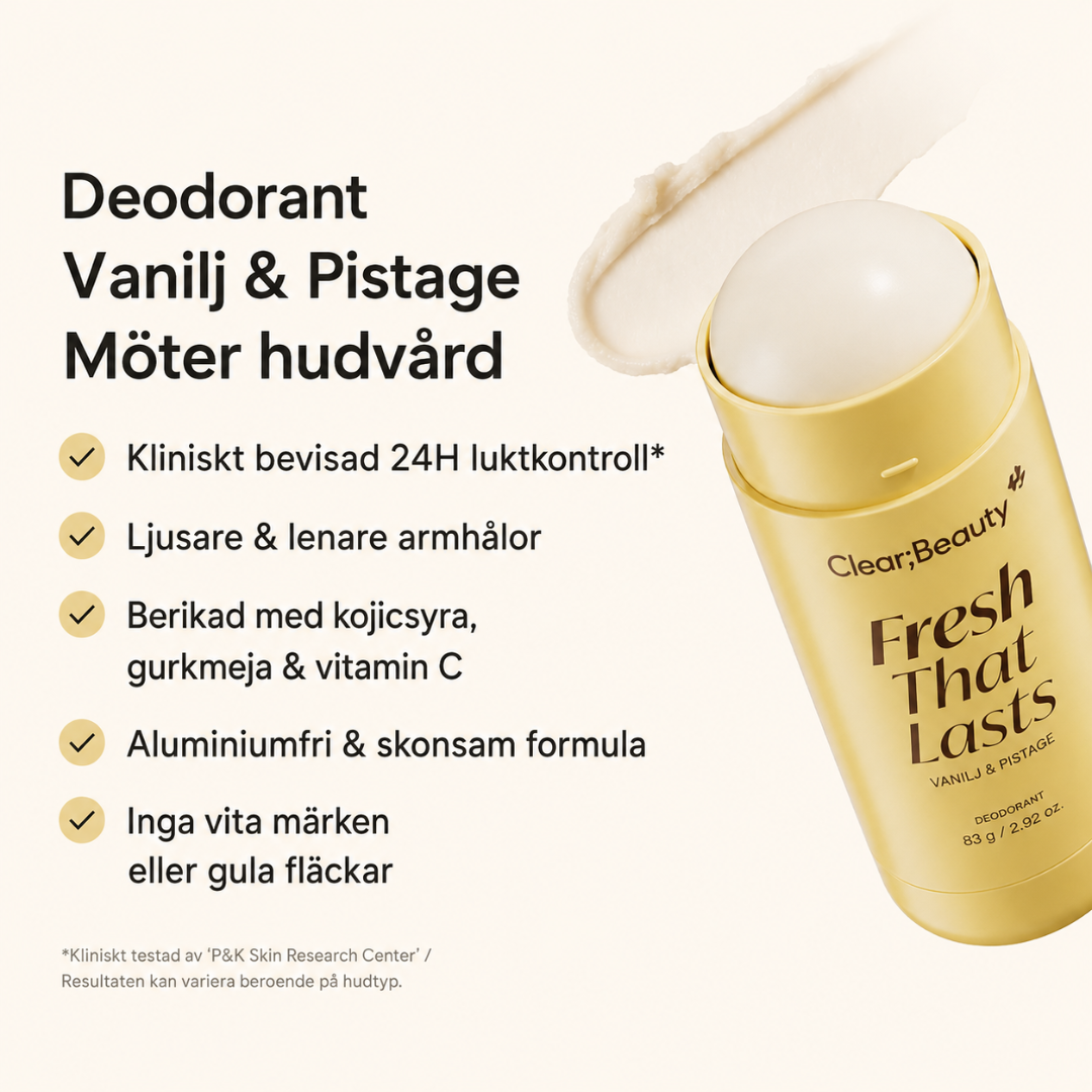 Clear;Beauty™ Deodorant för ljusare armhålor