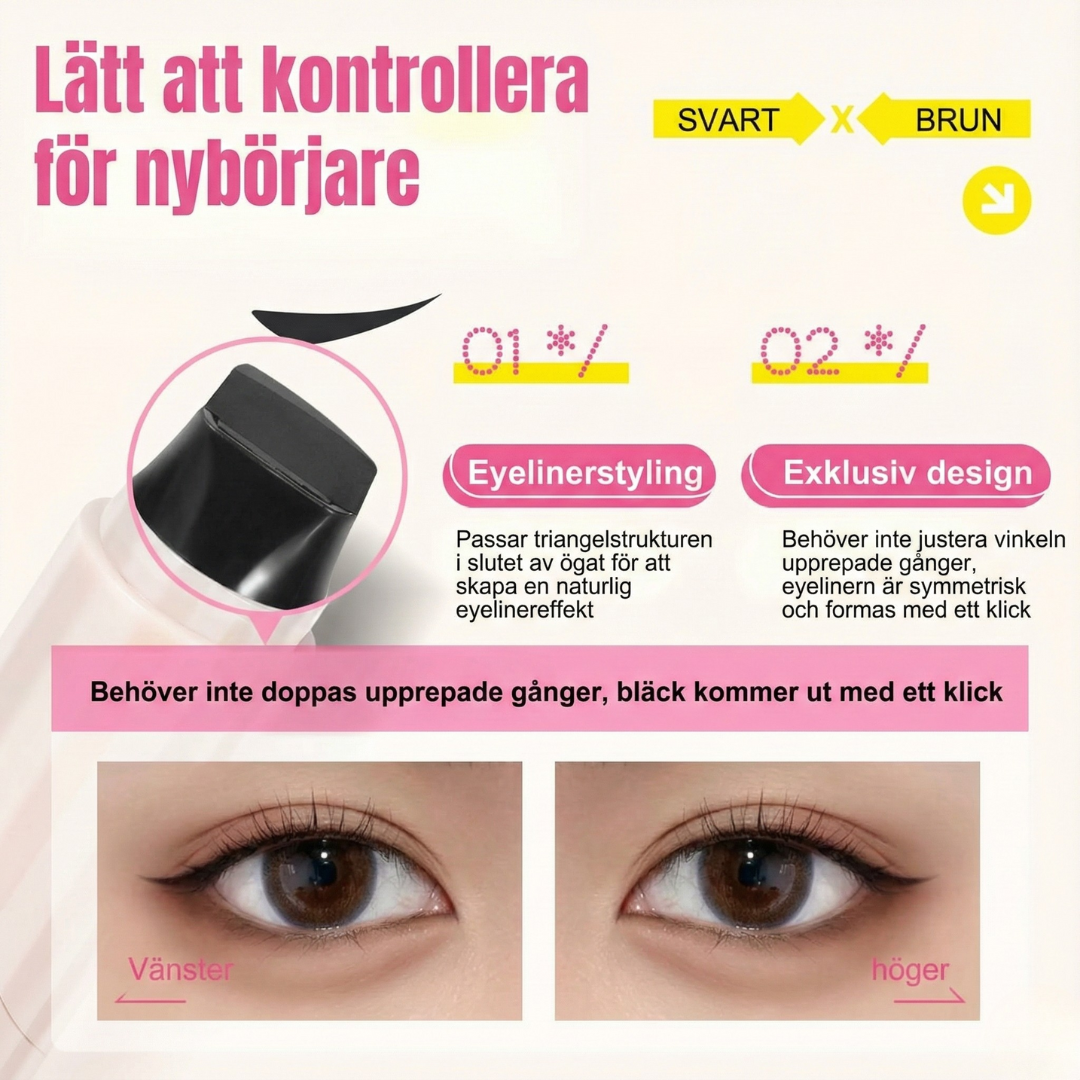 Clear Beauty Quickliner - Önskad & vattentålig eyeliner varje gång