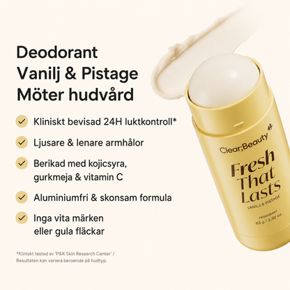 Clear;Beauty™ Deodorant för ljusare armhålor