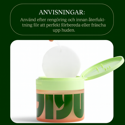 ClearBeauty Pads - Jämnare hy & återfuktning