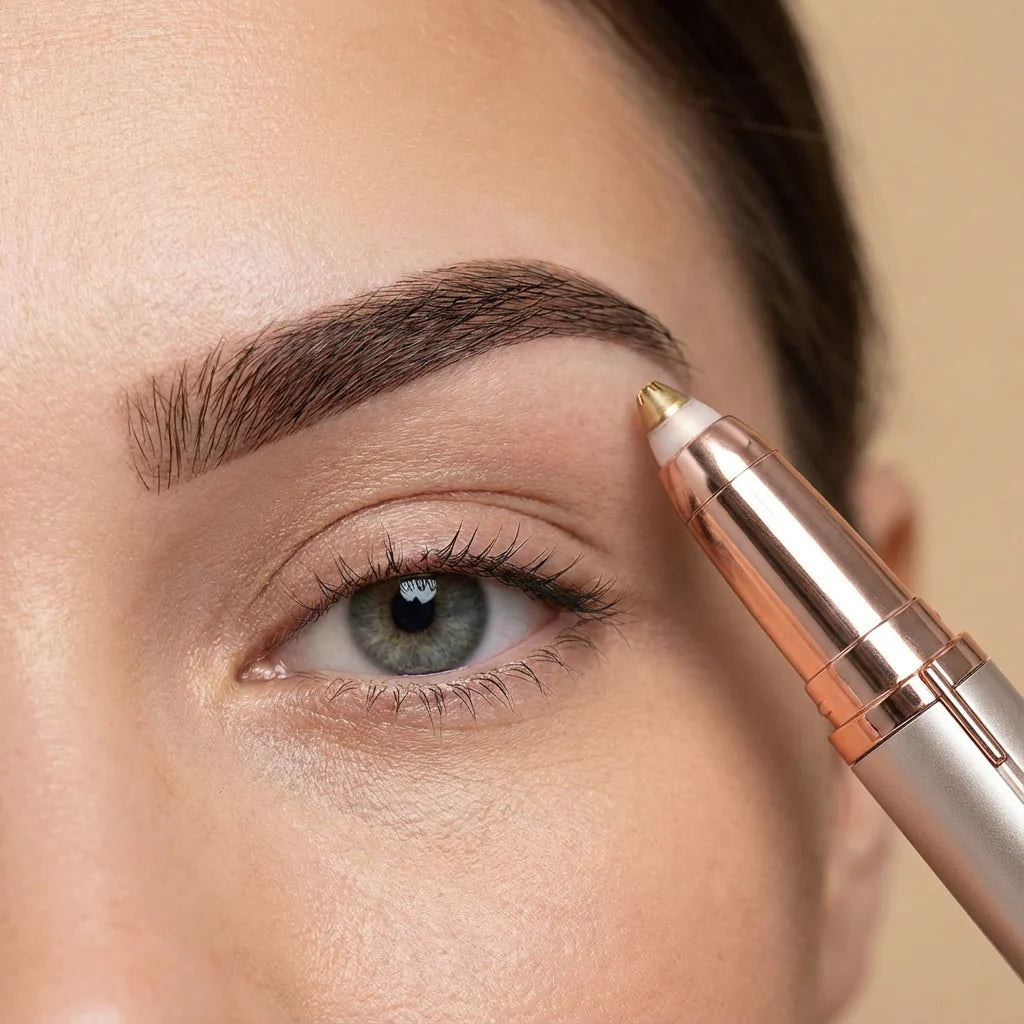 ClearBeauty 2-i-1 Ögonbrynstrimmer & Ansiktshårborttagare